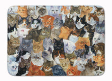Load image into Gallery viewer, 19 in x 27 in Cats Galore Machine Washable Memory Foam Mat