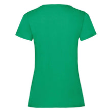 Load image into Gallery viewer, Fruit Of The Loom Ladies/Womens Lady-Fit Valueweight Short Sleeve T-Shirt (Pack (Kelly Green)