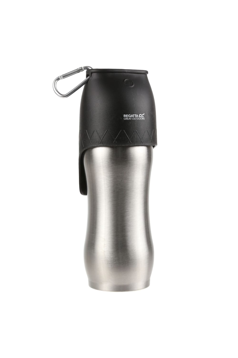 Stainless Steel Dog Water Bottle - Silver