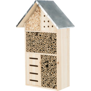 Trixie Wood Bug & Bee Hotel (Light Brown) (One Size)