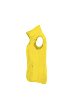 Load image into Gallery viewer, Womens/Ladies Plain Softshell Vest - Lemon