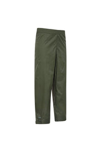 Childrens/Kids Pakka Waterproof Over Trousers - Khaki