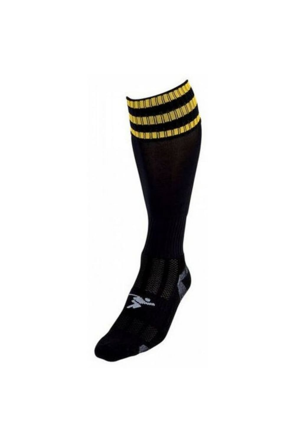 Precision Unisex Adult Pro Football Socks (Black/Gold)