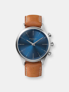 Kronaby Sekel S3124-1 Brown Leather Automatic Self Wind Smart Watch