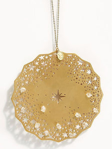 Celestial Herkimer Diamond Ornament
