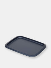 Load image into Gallery viewer, Michael Graves Design Textured Non-Stick 10” x 14” Carbon Steel Cookie Sheet, Indigo