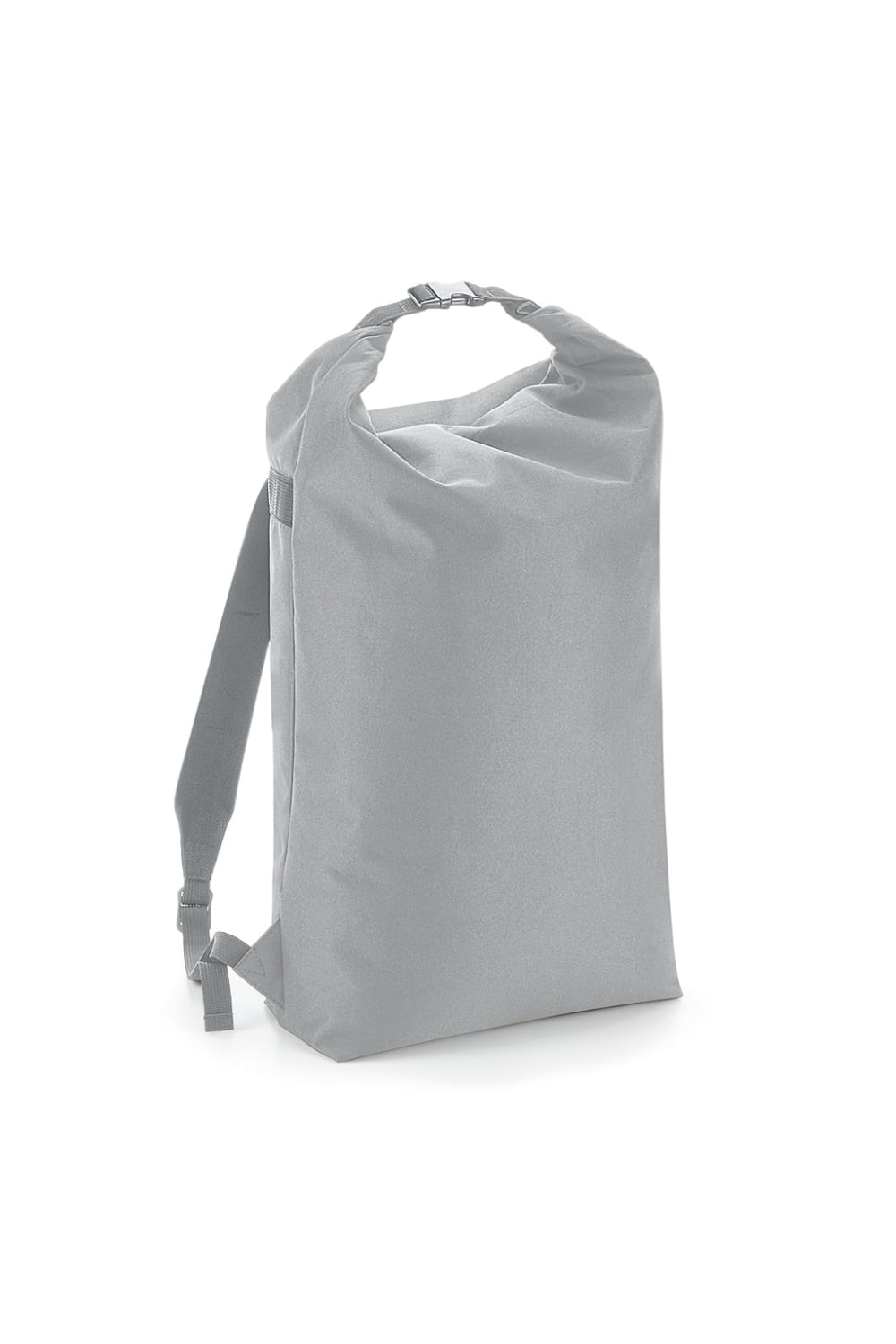 Icon Roll-Top Backpack (Light Gray)