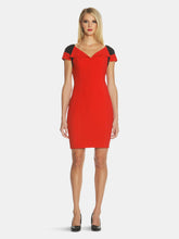 Load image into Gallery viewer, Colorblocking Crepe Dress