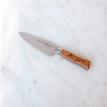 Load image into Gallery viewer, Messermeister Oliva Elité Stealth Chef&#39;s Knife, 6 Inch