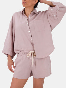 Carrie Linen Sleepwear Set