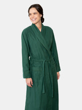 Load image into Gallery viewer, Womens Solid Color Flannel Robe