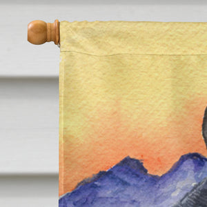 28 x 40 in. Polyester Schnauzer Flag Canvas House Size 2-Sided Heavyweight