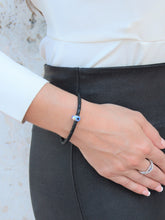 Load image into Gallery viewer, Evil Eye Leather Bracelet