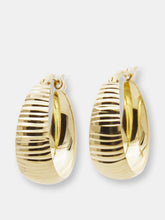 Load image into Gallery viewer, Venetian Hoop Earrings