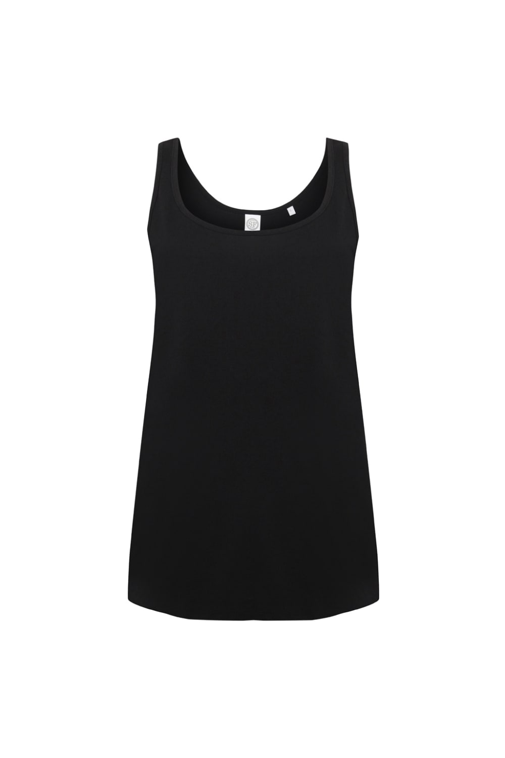 Womens/Ladies Slounge Undershirt - Black