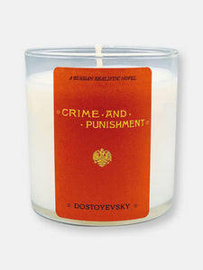 Crime and Punishment - Scented Book Candle