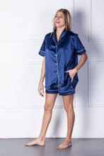 Load image into Gallery viewer, PILAR-Short Satin Pajama Set