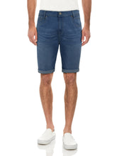 Load image into Gallery viewer, Men&#39;s Light Wrinkled Denim Shorts