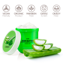 Load image into Gallery viewer, Lovery Aloe Body Butter - Ultra Hydrating Shea Butter Body Cream