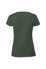 Load image into Gallery viewer, Fruit Of The Loom Womens/Ladies Ringspun Premium T-Shirt (Racing Green)