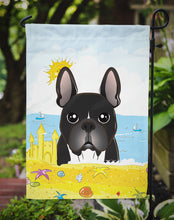 Load image into Gallery viewer, 11 x 15 1/2 in. Polyester French Bulldog Summer Beach Garden Flag 2-Sided 2-Ply