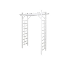 Load image into Gallery viewer, PVC Arched Garden Arbor - 84.8&quot; x 64&quot;