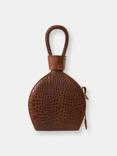 Load image into Gallery viewer, Atena Whiskey Croc Purse-sling Bag