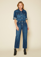 Load image into Gallery viewer, Britt Elastic Waist Jumpsuit in Attleboro