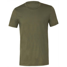 Load image into Gallery viewer, Bella + Canvas Unisex Jersey Crew Neck T-Shirt (Military Green)