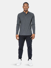 Load image into Gallery viewer, Go-To Long Sleeve Henley | Men&#39;s Heather Charcoal