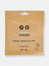 Load image into Gallery viewer, PearlBar Charcoal Infused Dental Flossers