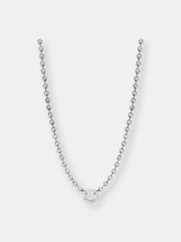 Load image into Gallery viewer, Medici Loop Charm Necklace - 24&quot;