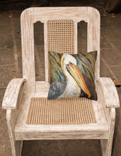 Load image into Gallery viewer, 14 in x 14 in Outdoor Throw PillowPelican lookin West Fabric Decorative Pillow
