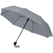 Load image into Gallery viewer, Bullet 21 Inch Wali 3-Section Auto Open Umbrella (Green) (One Size)
