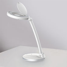 Load image into Gallery viewer, Waylon 13.8&quot; Magnifying LED Desk Lamp