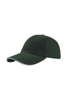 Load image into Gallery viewer, Liberty Sandwich Heavy Brush Cotton 6 Panel Cap - Green