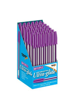 Load image into Gallery viewer, Tiger Ballpoint Pen (Pack of 50) (Violet) (One Size)