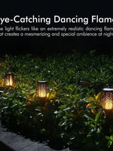 Load image into Gallery viewer, 6 Pks Tiki Dancing Flame Solar Led Pathway Garden Yard Home Light - Warm Light