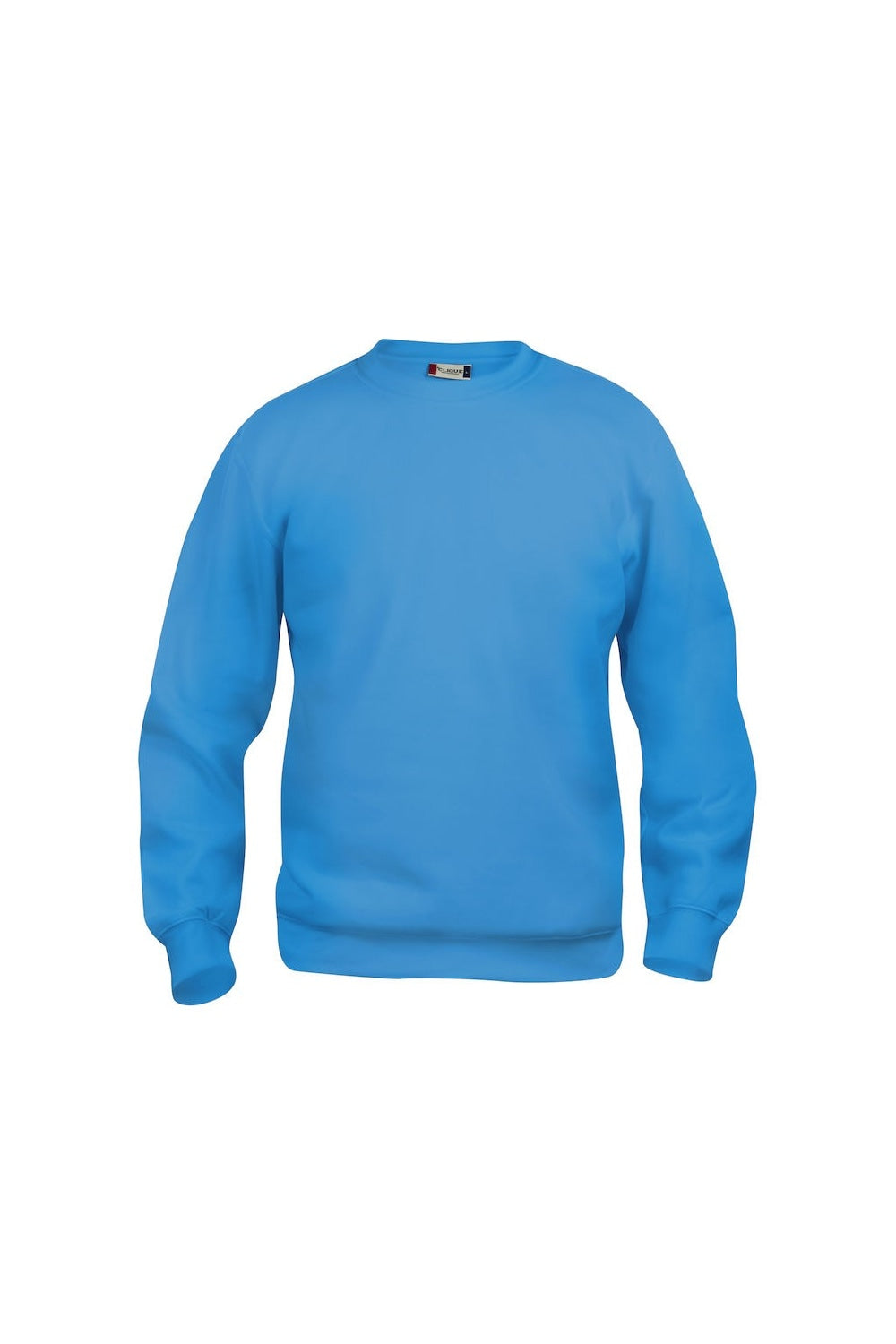 Unisex Adult Basic Round Neck Sweatshirt - Turquoise
