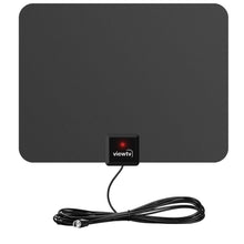 Load image into Gallery viewer, Digital Amplified HDTV Antenna, Flat Indoor UHF/VHF 1080P With Detachable Signal Amplifier