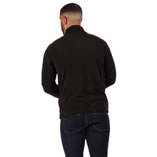 Load image into Gallery viewer, Regatta Mens Micro Zip Neck Fleece Top (Black)