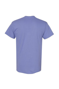 Gildan Mens Heavy Cotton Short Sleeve T-Shirt (Violet)