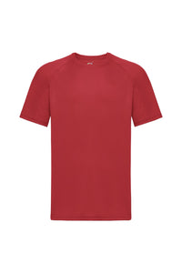 Fruit Of The Loom Mens Performance Sportswear T-Shirt (Red)