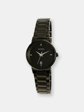 Load image into Gallery viewer, Citizen Women&#39;s EU6017-54E Black Stainless-Steel Plated Japanese Quartz Fashion Watch