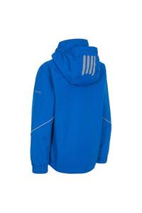 Trespass Childrens Boys Rapt Waterproof Jacket (Blue)