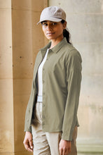 Load image into Gallery viewer, Womens/Ladies Expert Kiwi Long-Sleeved Shirt - Pebble Brown