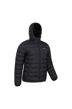 Load image into Gallery viewer, Mens Seasons Padded Jacket - Black