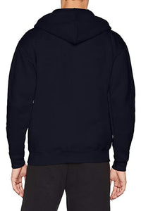 Fruit Of The Loom Mens Premium 70/30 Hooded Zip-Up Sweatshirt / Hoodie (Deep Navy)