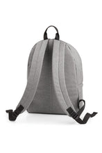 Load image into Gallery viewer, Two Tone Fashion Backpack/Rucksack/Bag - Grey Marl