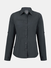 Load image into Gallery viewer, Craghoppers Womens/Ladies Expert Kiwi Long-Sleeved Shirt (Carbon Grey)